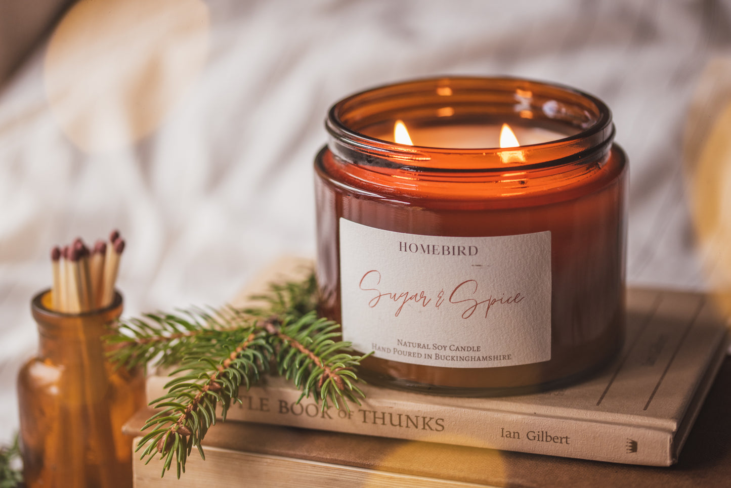 Sugar & Spice Dual Wick Candle