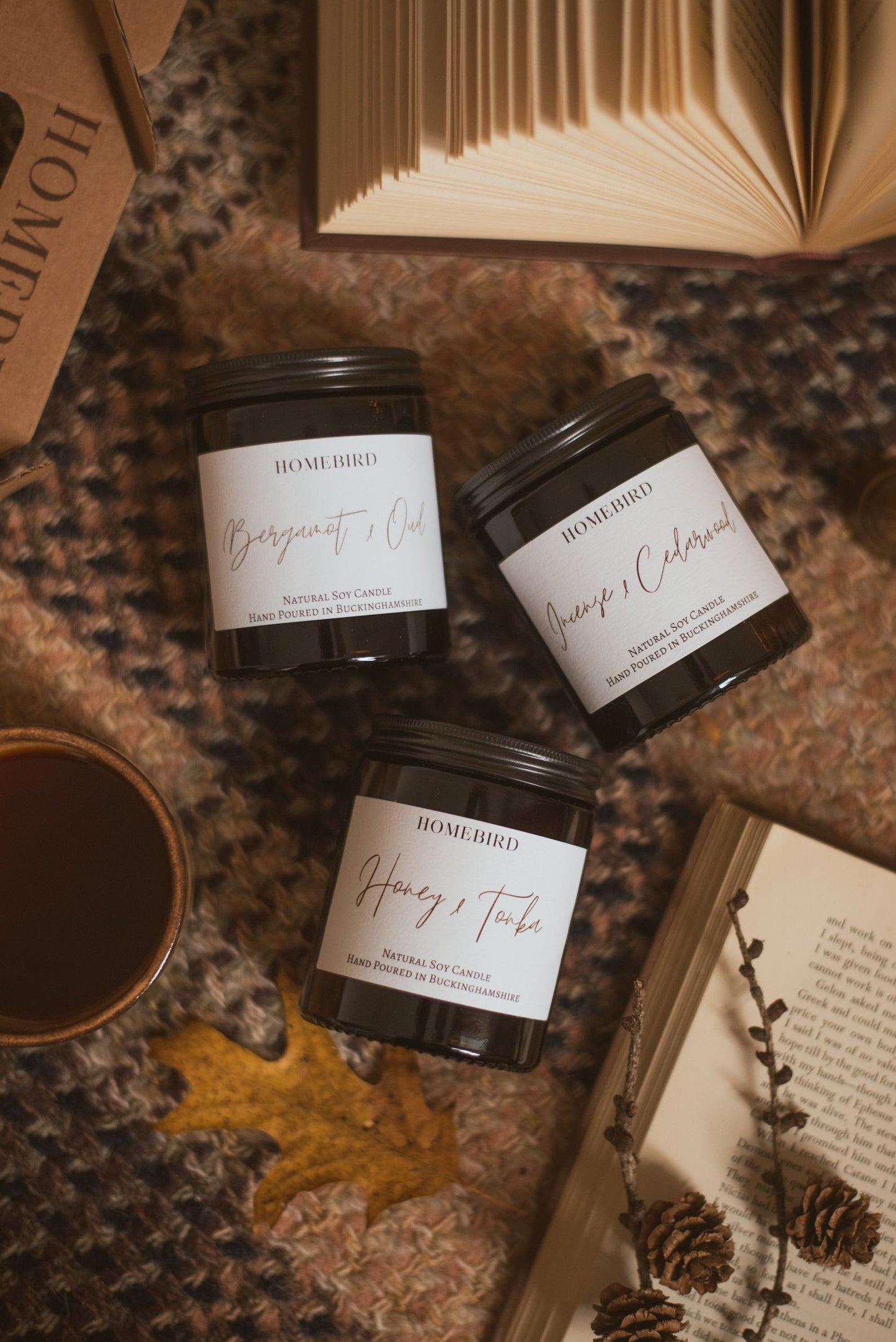 Trio of Candles Gift Set