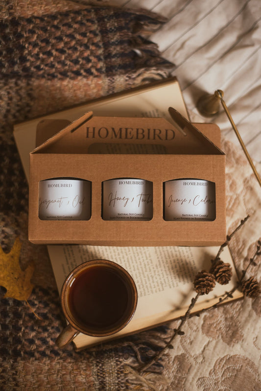Trio of Candles Gift Set