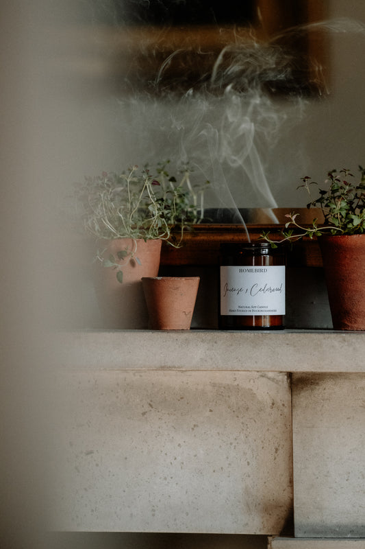 Incense & Cedarwood Candle