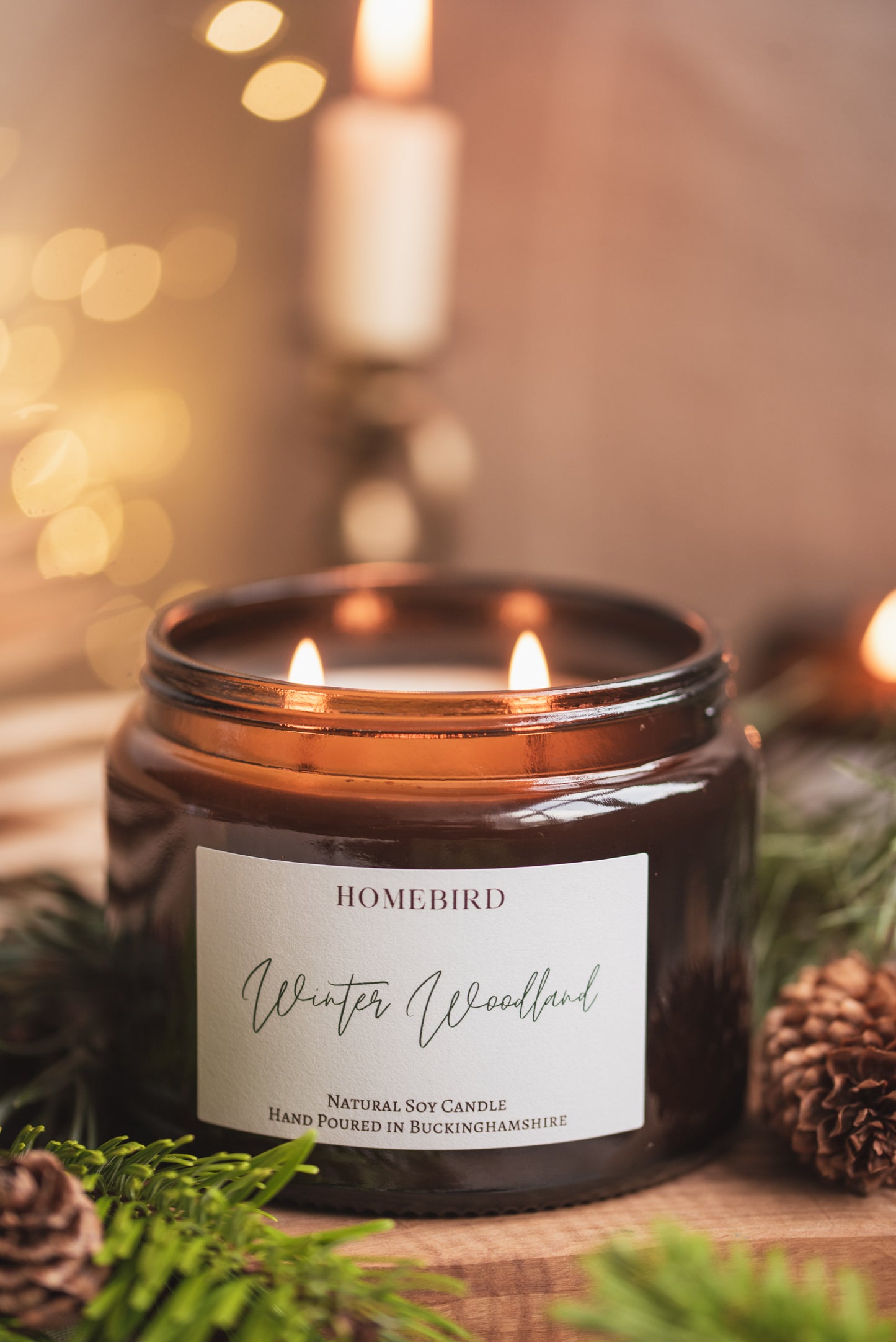 Winter Woodland Dual Wick Candle