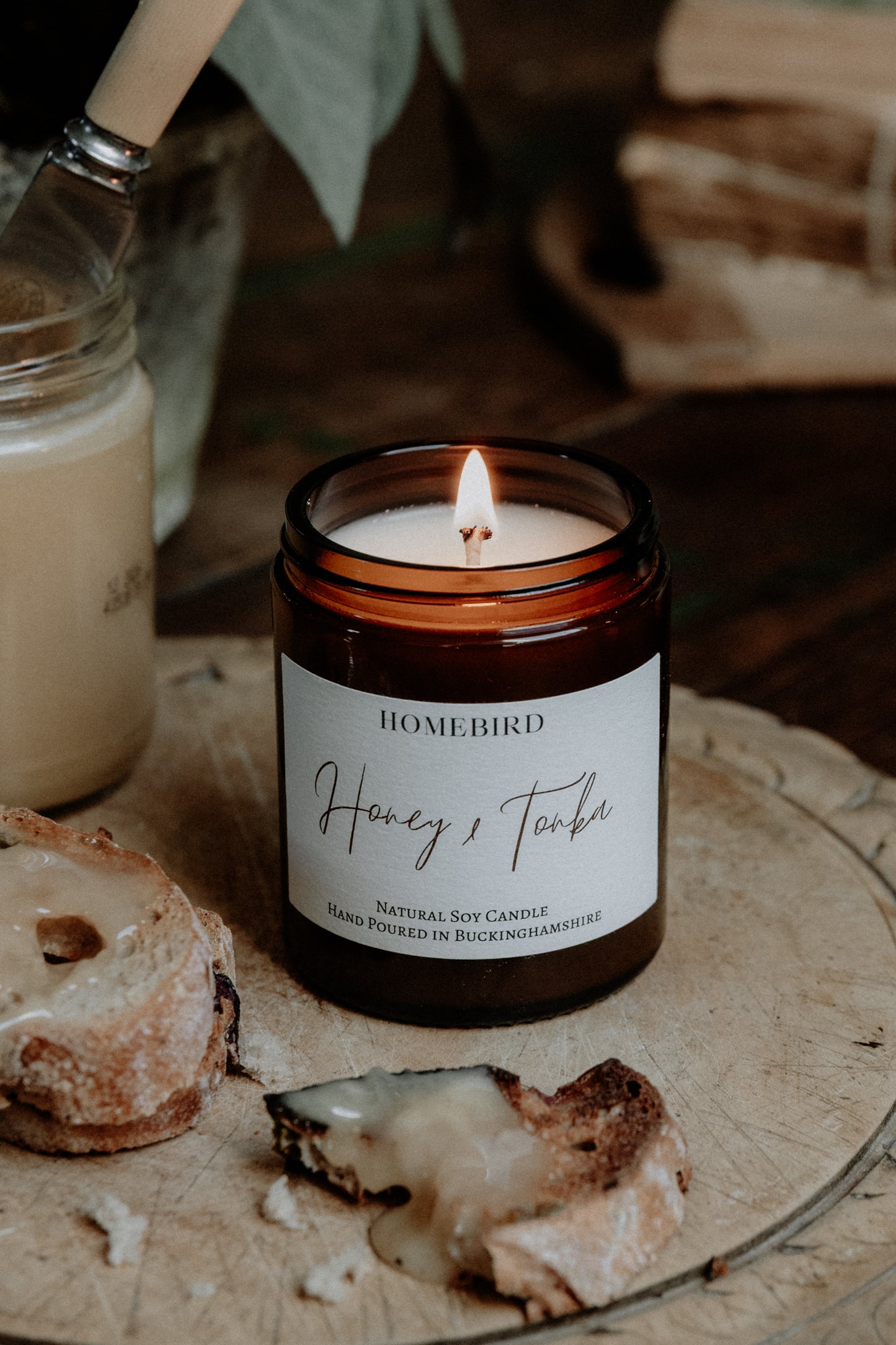 Honey & Tonka Candle