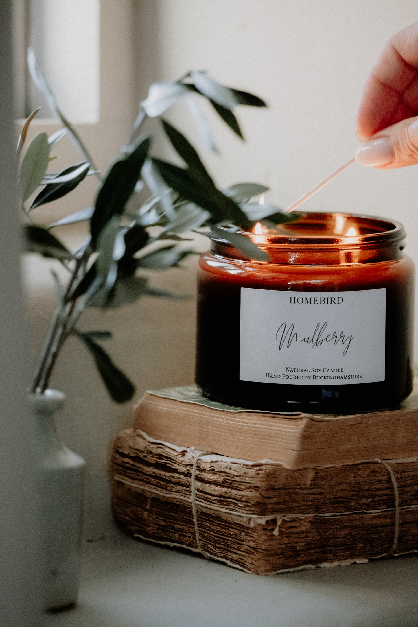 Mulberry Dual Wick Candle